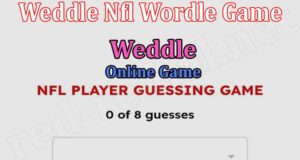 Weddle Nfl Wordle Game April Get Complete Information!