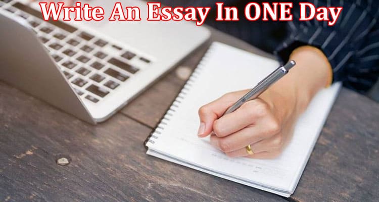 how to write essay in one day